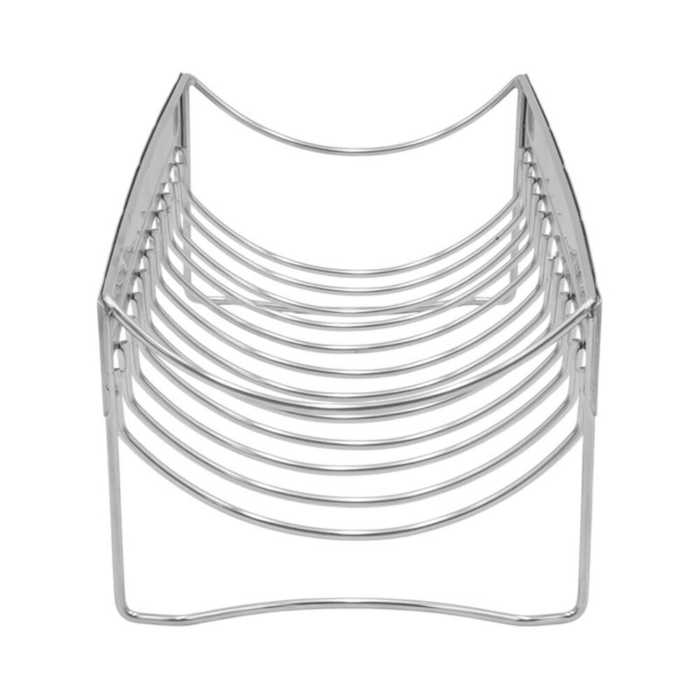 Stainless Steel BBQ Rib Rack 15-Inch - Picture 4 of 6